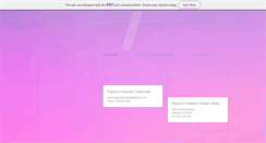 Desktop Screenshot of popcornheaven.com